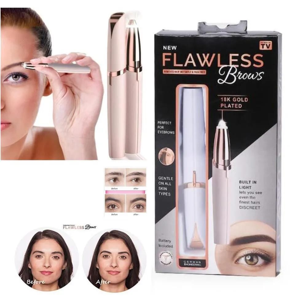 Painless Flawless Facial Hair Remover | Experience Smooth, Hair-Free Skin | Safe for All Skin Types